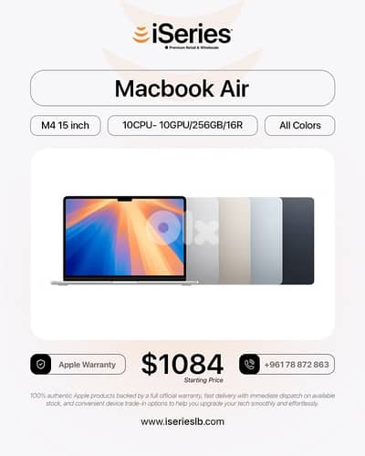 Macbook Air M4 15”