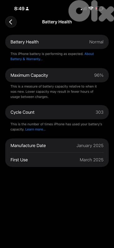 iphone 16 pro max USED like new! 2