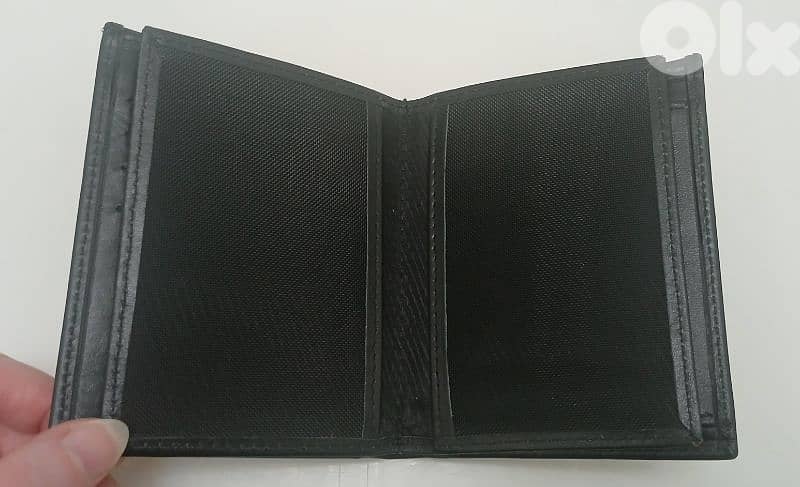 New Black Leather Man Wallet 3
