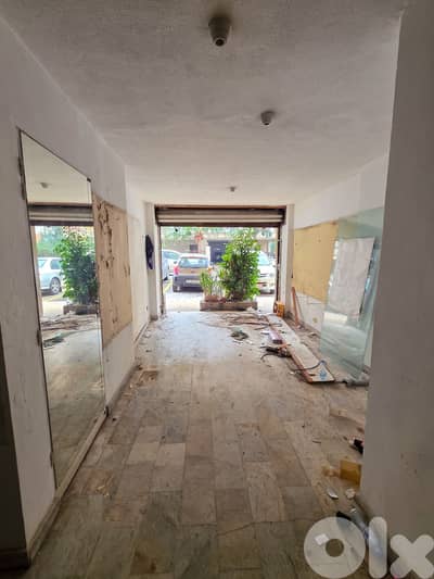 40 SQM Good Location Shop in Zalka, Metn