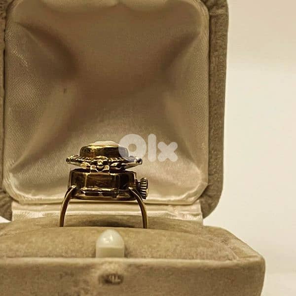 extremely rare gold ring watch 2