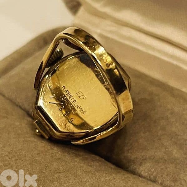 extremely rare gold ring watch 4