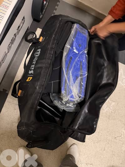 full luxury diving bag equipment