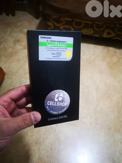 Samsung Galaxy S23 FE 5G ( 16 Gb Ram 8+8 & 256 GB Memory) used  New