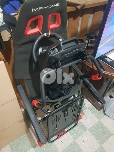 LOGITECH G29 with foldable racing chair