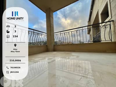 brand new apartment with private garden for sale in aley town