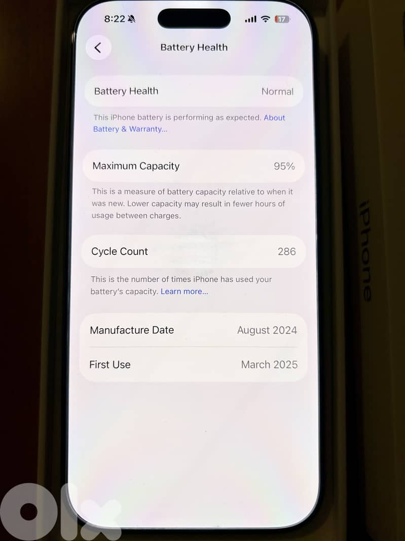 Iphone 16 Pro 256gb BH 95% 2