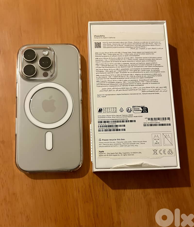 Iphone 16 Pro 256gb BH 95% 3