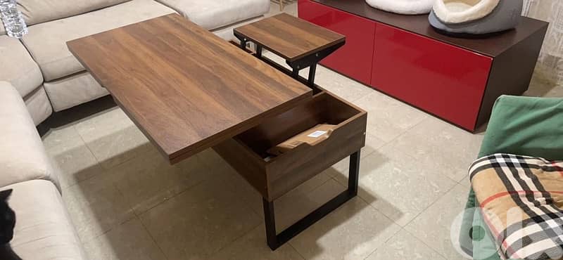 VOWNER Coffee Table Height Adjustable 1