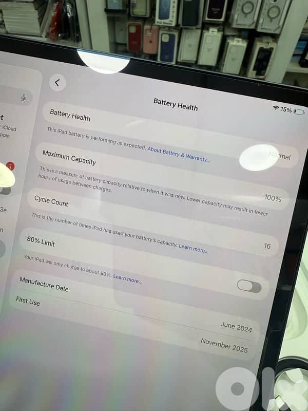 ipad pro 13 inch 256g M4 generatin like new 4