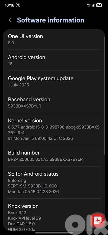 s25 ultra 256/12 used one week 6