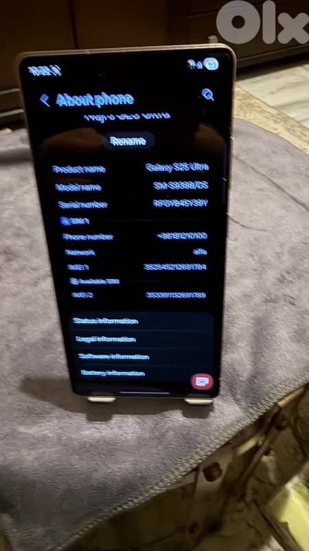 s25 ultra 256/12 used one week 9