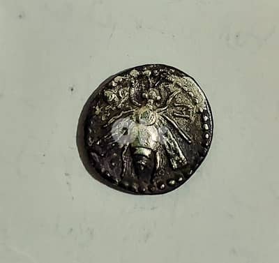 Ancient Phoenicia  Silver Coin of the Bee Arados mint year 172_161 BC