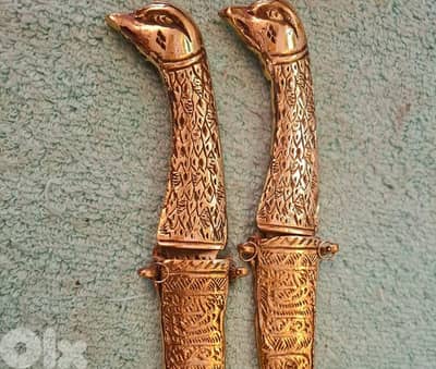 خناجر نحاس اصلي