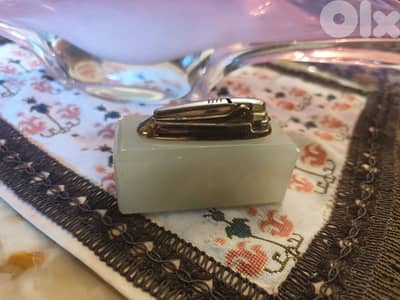 decorative vintage & antique lighter ronson with marble