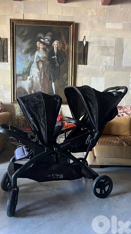Sit n’ Stand Double Stroller 7