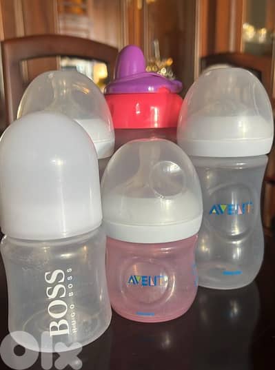 baby bottles rarely used all for 20$