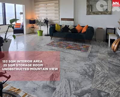 Closed Balconies, Unobstructed Mountain View Aley /عاليه REF#NN132263