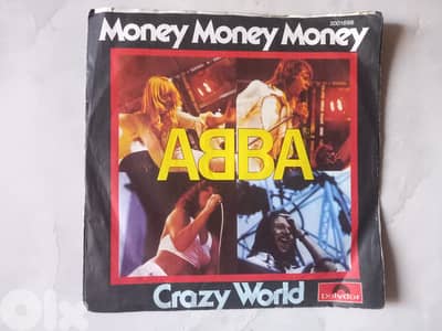 Abba Money Money Money vinyl single, 1976, German pressing