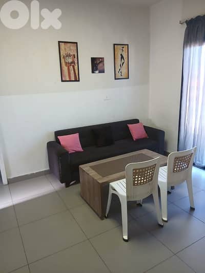 شقة مفروشة غرفتين نوم مطبخ، صالون و حمام و بلكن اتستراد جونية ٠٣٥٩٠٠٦٥