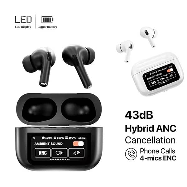 A9 Pro Airpods ENC ANC 1