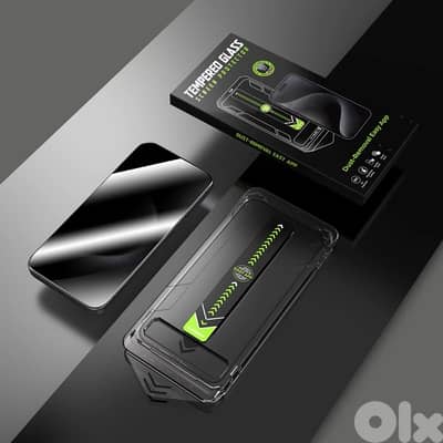 Tempered Glass Easy Install Swipe Screen Protector