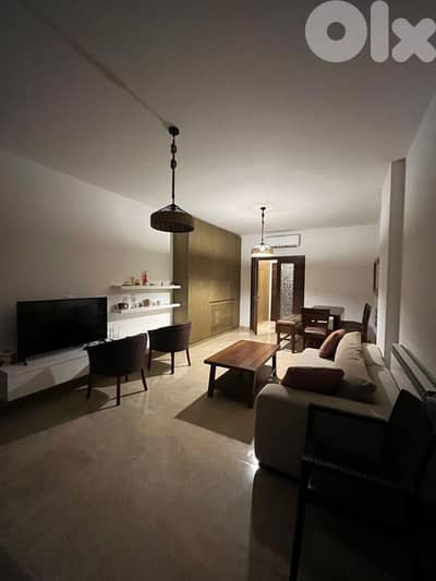 Zahle fully furnished apartment with terrace for rent open view #6866