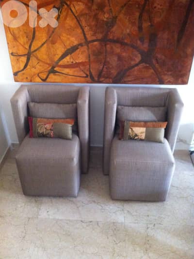 Upholstered Dining or Living Room Chairs