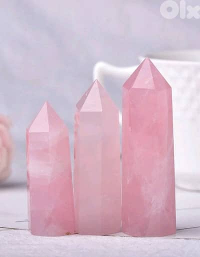 Natural Rose Quarts Stick