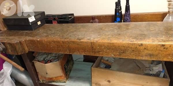 carpenter workbench طاولة نجار ثقيلة