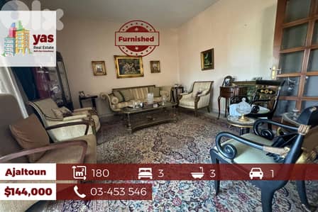 Ajaltoun 200m2 | Private Street | Fully Furnished | Mountain View | EL