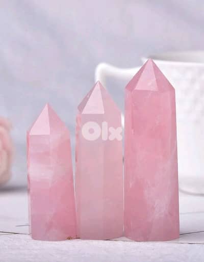 Natural Rose Quartz Stick