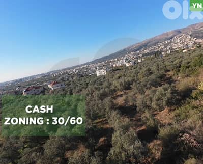 LAND/ Zgharta/ kefraya/كفرَيّا ! REF#YN132295 !