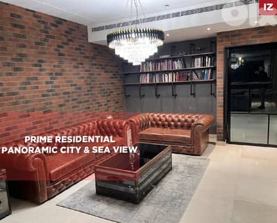 Panoramic City & Sea View, 2 parking, Hamra/الحمرا REF#IZ132296