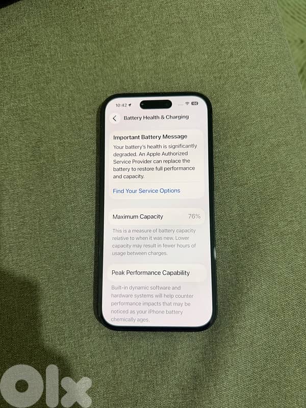 iphone 14 pro 256gb 76% BH 1