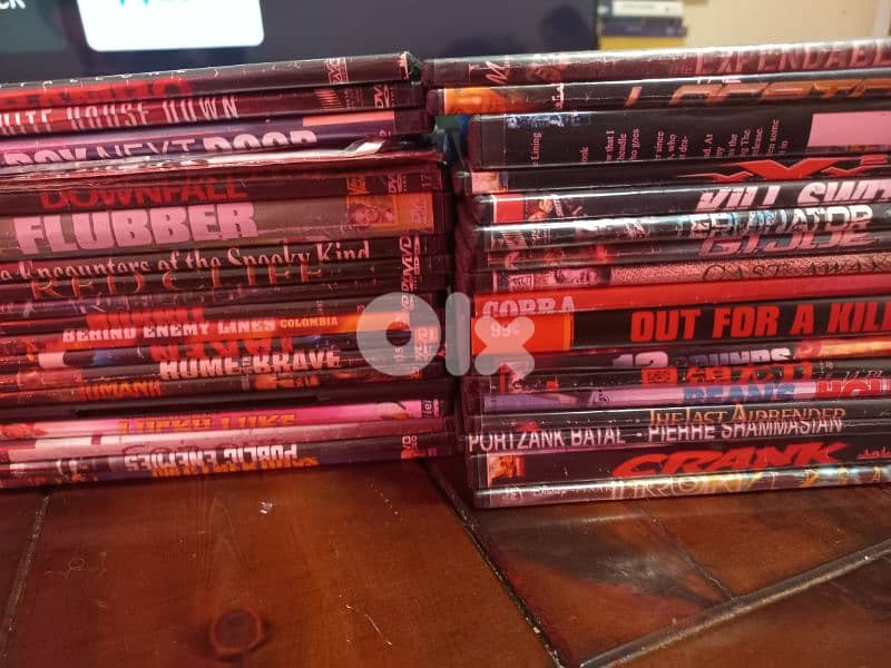 a bunch of dvds 1