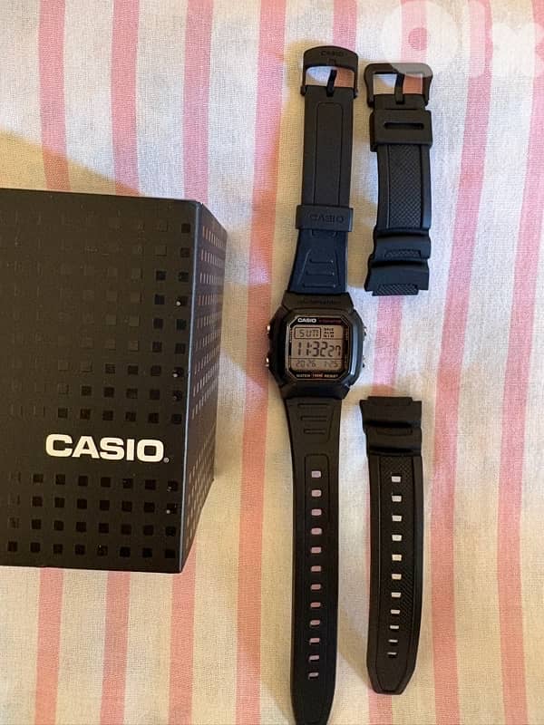 Casio W800H watch 1