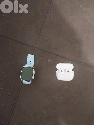 smart watch and airphone