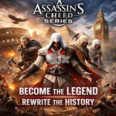 Assassin’s Creed Series. إلعب أجزاء ب20$ فقط