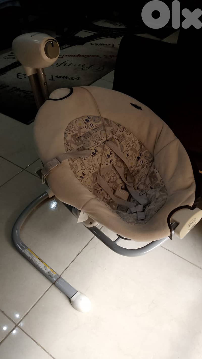 Baby electronic swing 1
