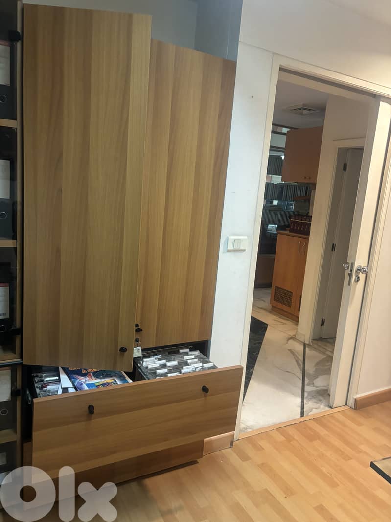 Office closet with drawers 1