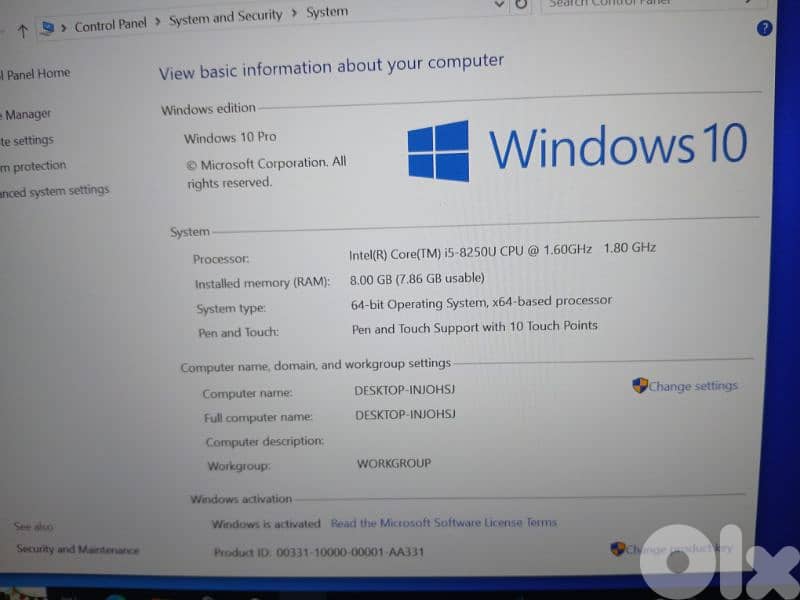Dell 7390 2-in-1 8th generation 6