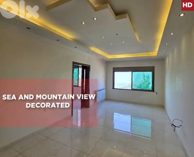 sea and mountain view,balcony, Ain El Remmaneh/عين الرمانةREF#HD132331