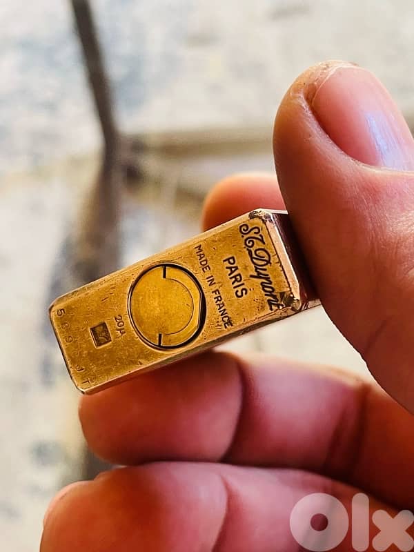 S-T DuPont gold plated 6