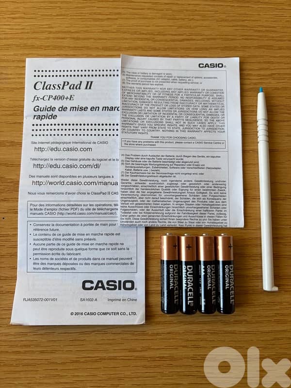 Casio ClassPad 2 fx-CP400+E (calculatrice programmable) 6