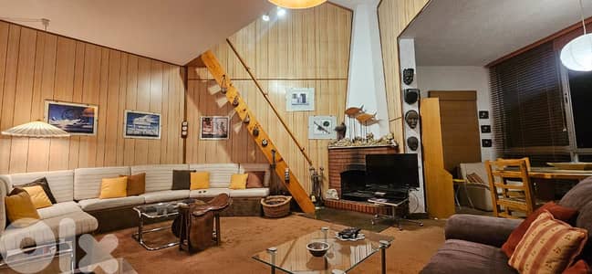 Fully Furnished Chalet for Sale in Kfardebian + Terrace شالي للبيع