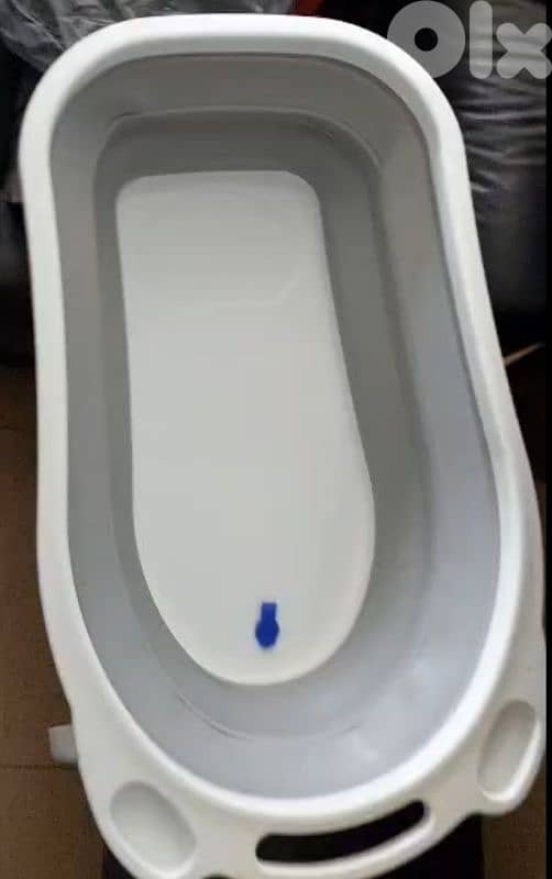 foldable bathtub + bath seat 3