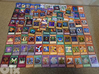 Collection of 105 Yu-Gi-Oh! Cards yugioh