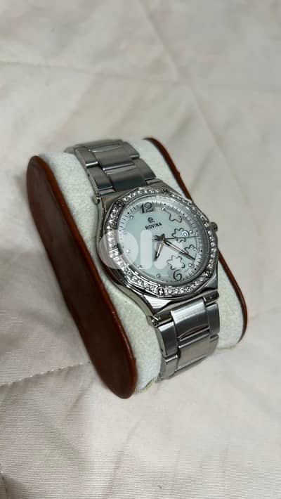 rovina silver woman watch