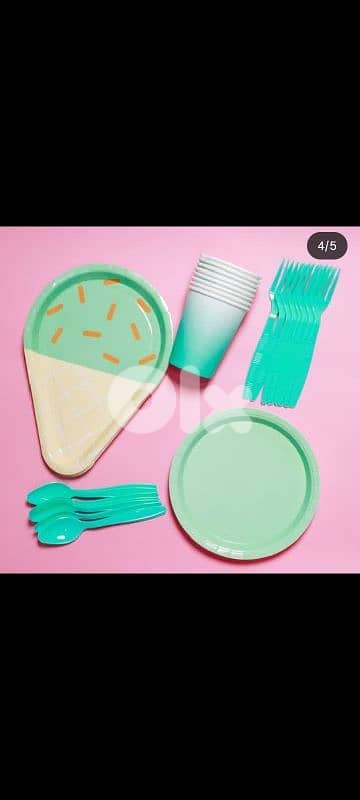 ice cream birthday supplies 4